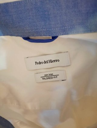 Camisa blanca manga corta