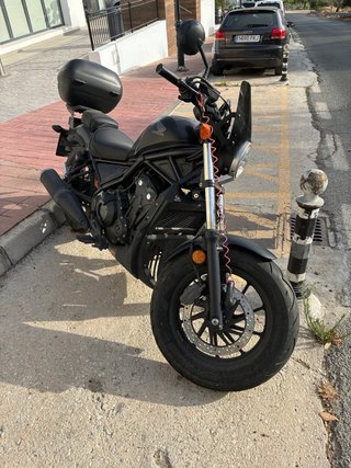 Honda CMX 500 Rebel Negra 2019