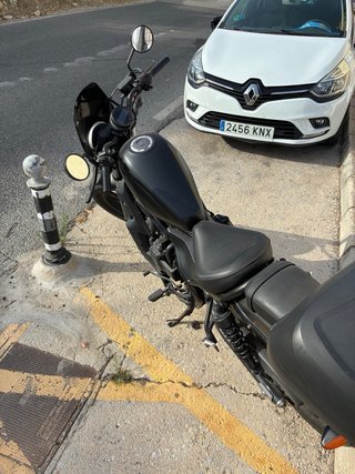 Honda CMX 500 Rebel Negra 2019