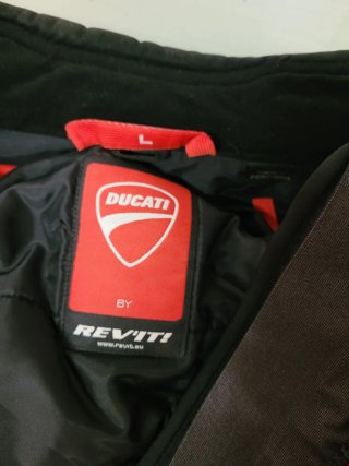Giacca Moto Ducati Nera