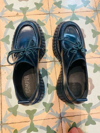 Zapatos Camper Talla 40 verde oscuro