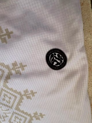 Camiseta Marruecos Puma Blanca Detalles Dorados