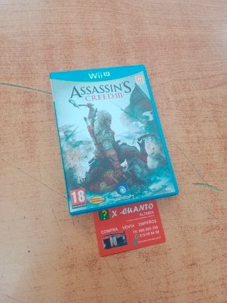 JUEGO NINTENDO WII U ASSASSIN'S CREED III