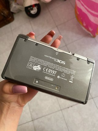 Nintendo 3DS Nera + Pennino + Gioco Tetris