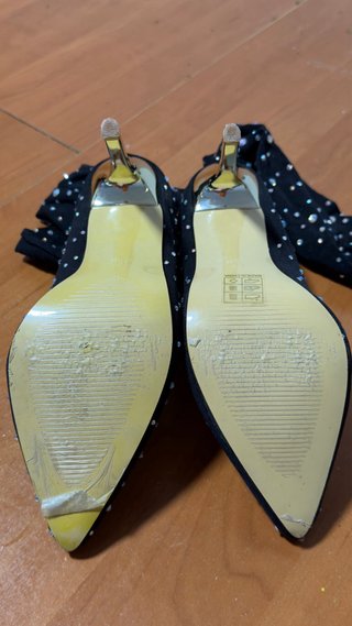 Botines calcetín strass talla 40