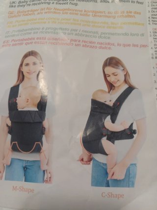Mochila Porta Bebé Recién Nacido hasta 20kg
