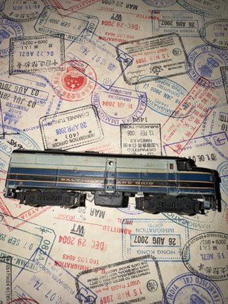 Pack 2 Locomotoras Diésel Baltimore & Ohio Escala