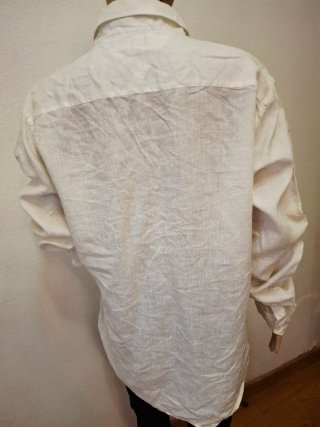 Camisa Tommy Hilfiger Blanca Lino