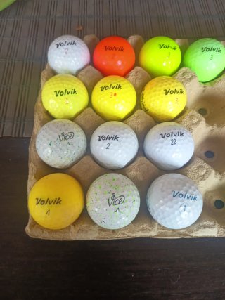 25 Pelotas Golf Volvik y Vice