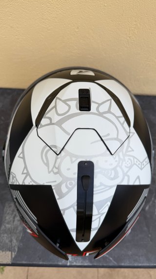 Casco moto Shark Spartan Redding Mat KBW