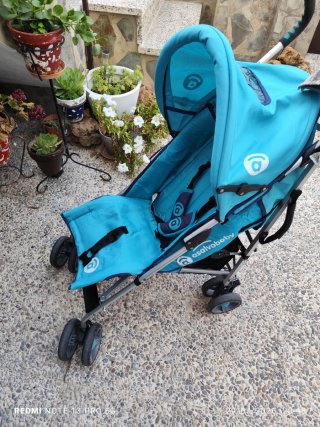 Silla de paseo Asalvo azul