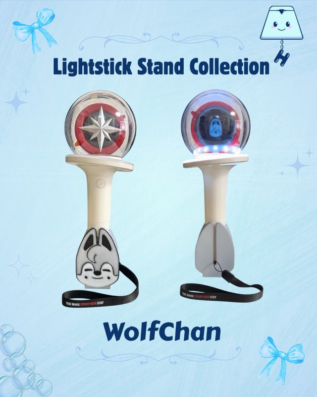 Soporte Wolfchan SKZ Lightstick Stray Kids
