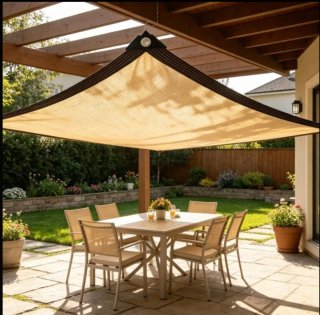 Toldo Vela Malla Sombra 3X4 Metros