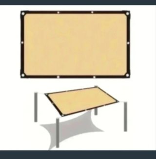 Toldo Vela Malla Sombra 3X4 Metros