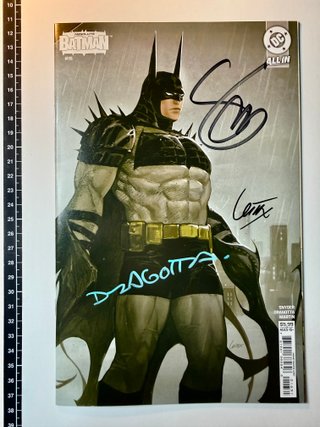 Comic USA Absolute Batman #16C 3x Firma COA 2026