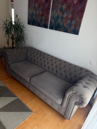 Divano Chesterfield 3 Posti Pilma