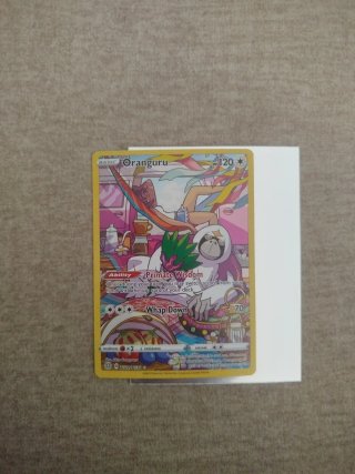 Oranguru Carta Pokémon Full Art Shiny
