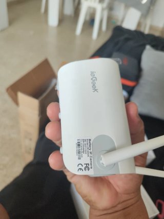 Cámara Exterior ioGeek ZS-GX2S Batería