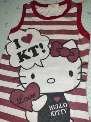 Lote 2 Vestidos Verano Niña Hello Kitty