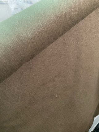 Tessuto Cotone Lino Marrone