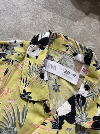 Lotto 2 Camicie ZARA Baby 12-24 Mesi