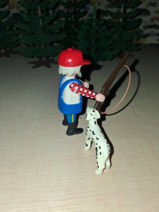 Playmobil Cazador con Perro y Accesorios