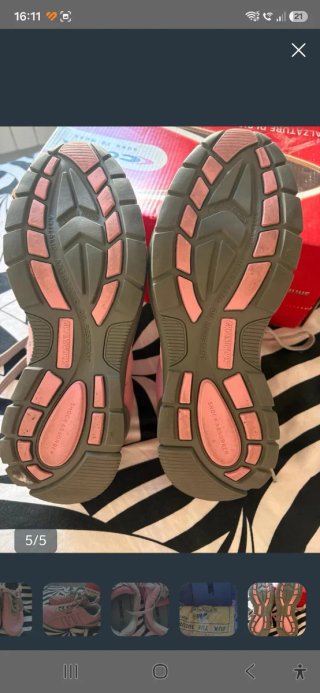 Zapatillas de seguridad Mountain Warehouse rosa ta