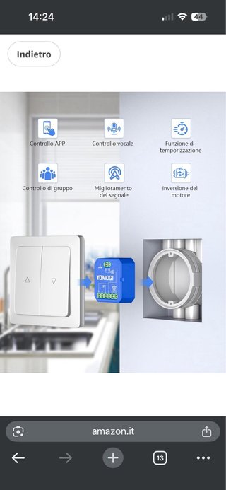 6 interruttori smart Yomogi nuovi