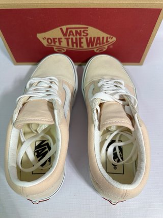 Vans old skool Beige/Rosa Sneakers nuove numero 36