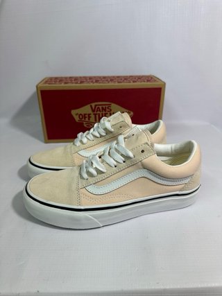 Vans old skool Beige/Rosa Sneakers nuove numero 36