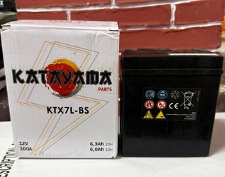 Batería Katayama KTX7L-BS 12V 100A