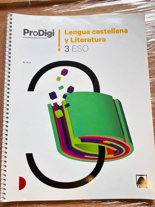 Libros de instituto 3 y 4 de la ESO