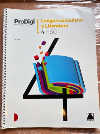 Libros de instituto 3 y 4 de la ESO