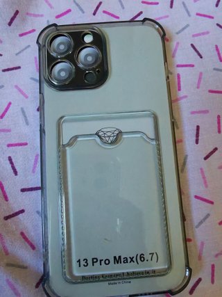 Funda iPhone 13 Pro Max con Tarjetero