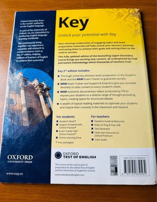 Key 2nd edition Student Book