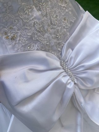 Vestido de Novia Encaje Bordado Perlas T40-42
