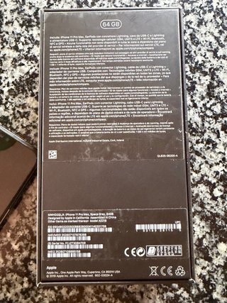 iPhone 11 Pro Max 64GB Gris Espacial
