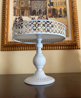 Alzata torta/centrotavola Shabby Chic