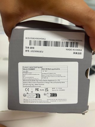 Cinturón Lumbar Calefactor Gris