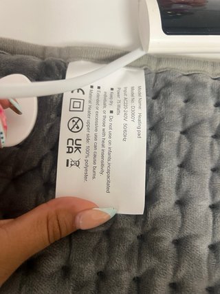 Cinturón Lumbar Calefactor Gris