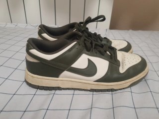 Nike Air Force 1 Taglia 43 Verde/Bianco