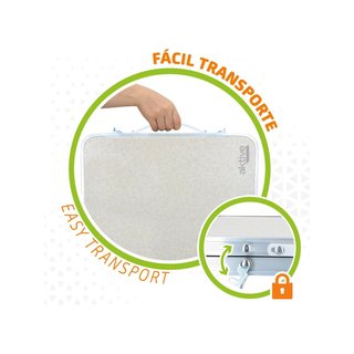 AKTIVE Camping 52812 mesa plegable 60x40x25