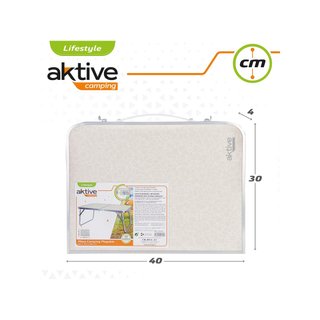 AKTIVE Camping 52812 mesa plegable 60x40x25