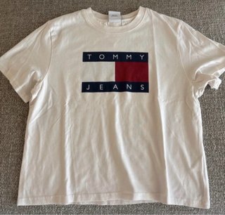 Maglietta Tommy Hilfiger Jeans Bianca