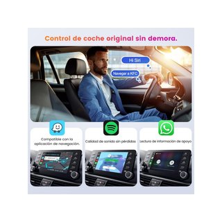 Carlinkit 5.0 Adaptador CarPlay y Android Auto