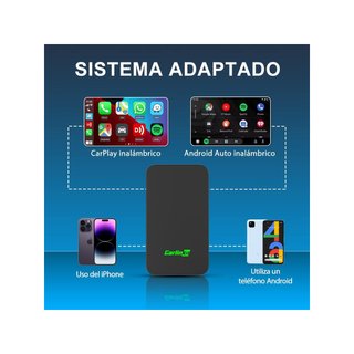 Carlinkit 5.0 Adaptador CarPlay y Android Auto