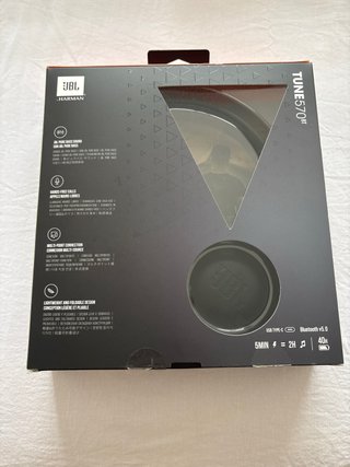 Auriculares JBL TUNE 570BT Bluetooth Negro