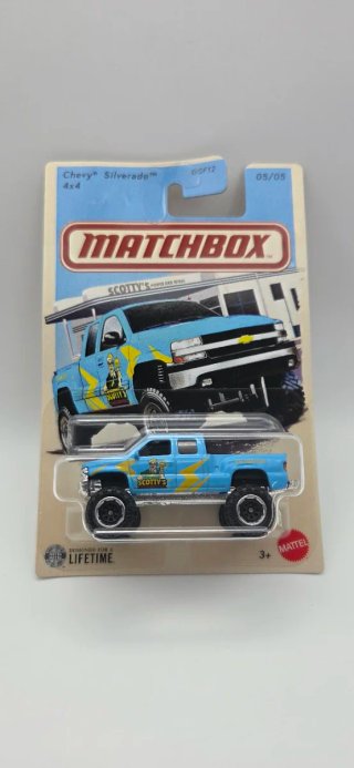 Matchbox Chevy Silverado 4x4 Scotty's