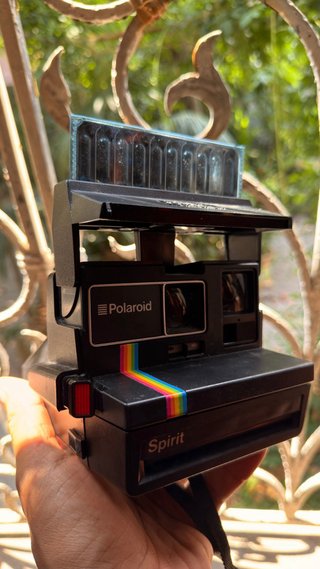 Fotocamera Polaroid 600 Land Camera Nera