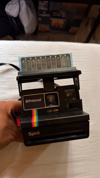 Fotocamera Polaroid 600 Land Camera Nera